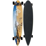 TGM Skateboards Krown Longboard 9 x 43 Pintail Maple - Choose Your Graphic