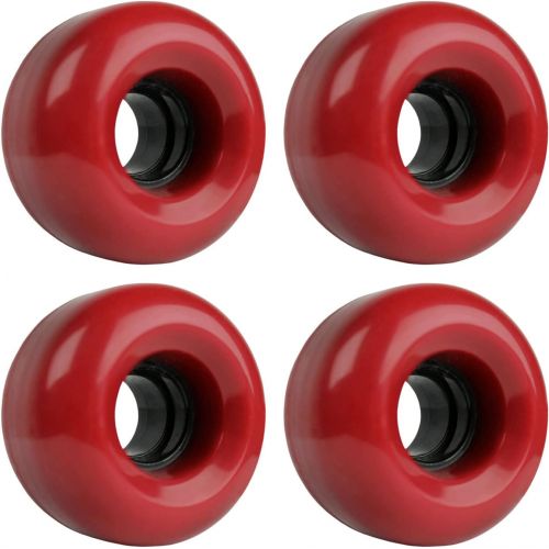  TGM Skateboards RKP Red Longboard Trucks Wheels Package 62mm x 38mm 83A 220C Red