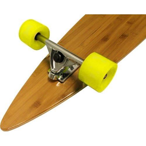  TGM Skateboards Bamboo Longboard 9x43 Complete Pintail Cruiser Skateboard Downhill Trucks 70mm