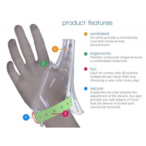  [아마존베스트]TGuard AeroThumb, Treatment Kit to Stop Thumbsucking (Small (Ages 0-4))