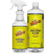 Whip-It All Natural Enzyme Cleaner Stain Fighting Kit - Professional Strength Stain Remover Spray 32oz and Concentrate Multi-Purpose Stain Remover 32oz - Made in the USA