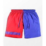 THE HUNDREDS The Hundreds Blue & Red Colorblock Shorts