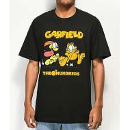 THE HUNDREDS The Hundreds x Garfield Chase Black T-Shirt