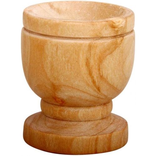  [아마존베스트]THE JERUSALEM GIFT SHOP SINCE 2004 Communion Cups Set- The Lords Supper - Ten Small (Approx 1.5 Inch) Olive Wood Cups in Gift Bag