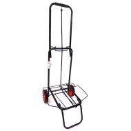 THE UM24 Portable Folding Luggage Cart, Lightweight Metal Carry Tool Travel Luggage Cards
