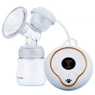 Electric Breast Pump Milk Pump,THJH Single Breast Milk Pump with Backflow Protector, Portable Comfort...