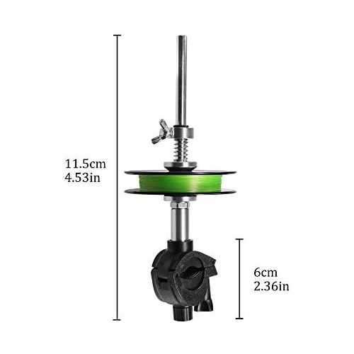  [아마존베스트]THKFISH Line reel device with reel device for fishing line, fishing line, reel, line reel, line counter, fishing spooler, winder