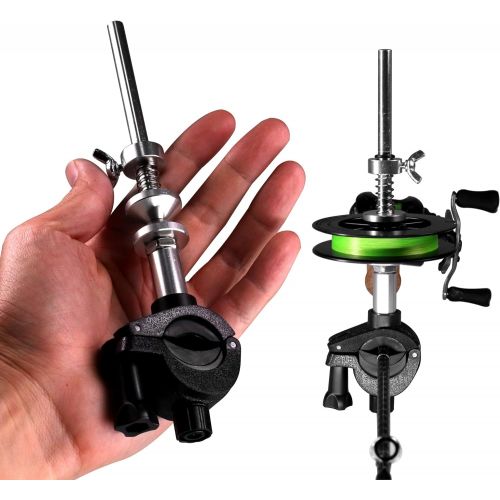  [아마존베스트]THKFISH Line reel device with reel device for fishing line, fishing line, reel, line reel, line counter, fishing spooler, winder