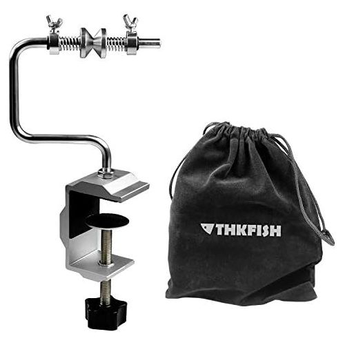  [아마존베스트]THKFISH Line Reel with Suction Cup Clamp Hand Reel Fishing Line Spool Spooler System