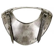 THORINSTRUMENTS (with device) Armor Medieval Dark Warrior Gorget Neck Body Armour One Size Metallic