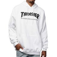THRASHER Thrasher Skate Mag White Pullover Hoodie