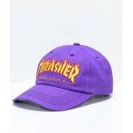 THRASHER Thrasher Flame Purple Old Timer Hat