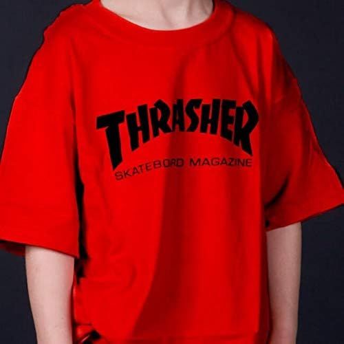  Thrasher Youth Skate Mag T-Shirt [Small] White