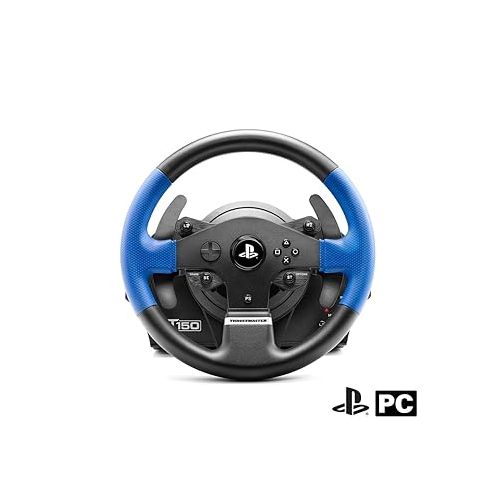  Thrustmaster T150 RS Racing Wheel Racing Wheel and Pedals (Compatible with PS5, PS4, PC)