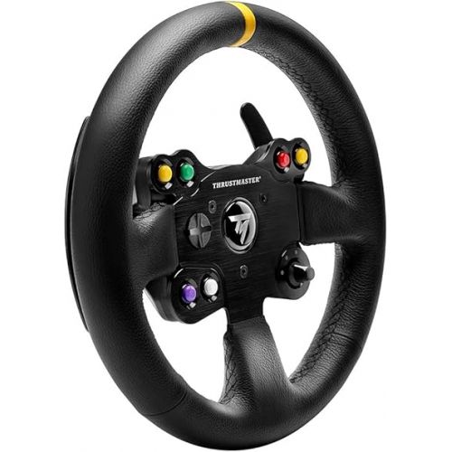  Thrustmaster Leather 28GT Wheel Add-On (Compatible with PS5, PS4, XBOX Series X/S, One, PC)