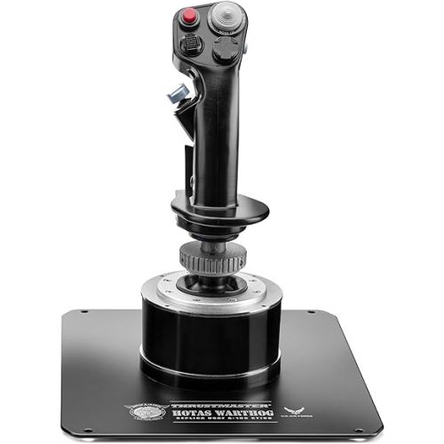  Thrustmaster HOTAS Warthog Flight Stick for Flight Simulation, Official Replica of the U.S Air Force A-10C Aircraft (Compatible with PC)