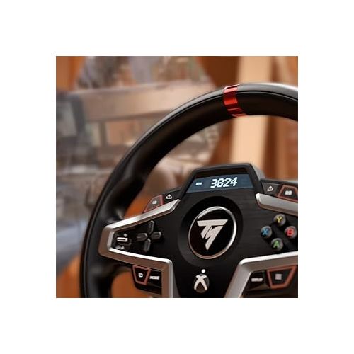  Thrustmaster T248X, Racing Wheel and Magnetic Pedals, HYBRID DRIVE, Magnetic Paddle Shifters, Dynamic Force Feedback, Screen with Racing Information (Compatible with XBOX Series X/S, One, PC)