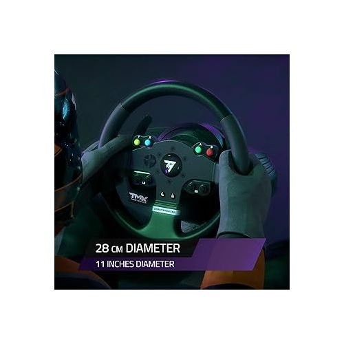  Thrustmaster TMX Racing Wheel with force feedback and racing pedals (Compatible with XBOX Series X/S, One, PC)