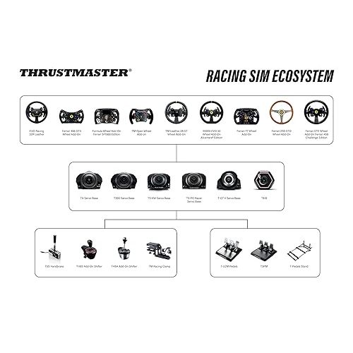  Thrustmaster T300 Servo Base - USB, Windows, PlayStation 4, Video Game Controller, Metal Central Attachment System