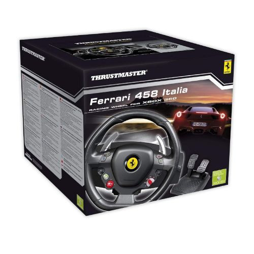  Thrustmaster Ferrari 458 Racing Wheel for Xbox 360