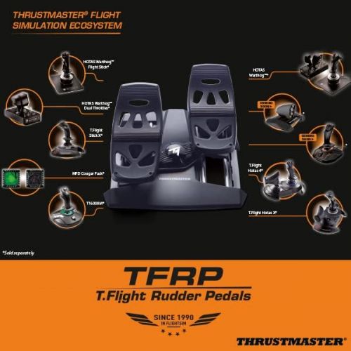  Pedalset TFRP (Thrustmaster Flight Rudder Pedals)