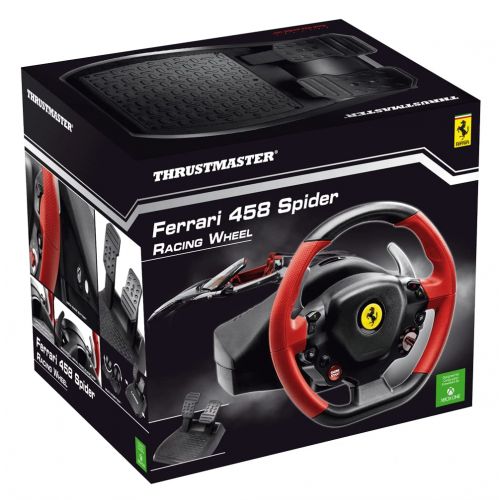  Thrustmaster Ferrari 458 Spider Racing Wheel for Xbox One