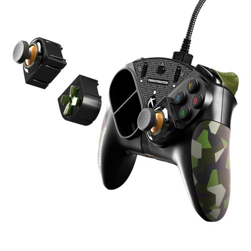  Thrustmaster Eswap X Green Color Pack, Of 7 Green Camo Modules, Next Generation, Nxg Mini-Sticks, Hot Swap, Compatible with Eswap X Pro Controller (Xbox Series XS and PC) (Xbox Ser