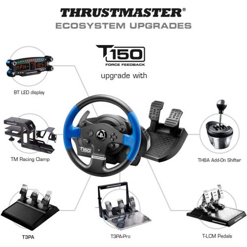  THRUSTMASTER Guillemot T150 RS EU VERSION PS4/PS3 UND PC COMPATIBLE, 4160628 (PS4/PS3 UND PC COMPATIBLE)