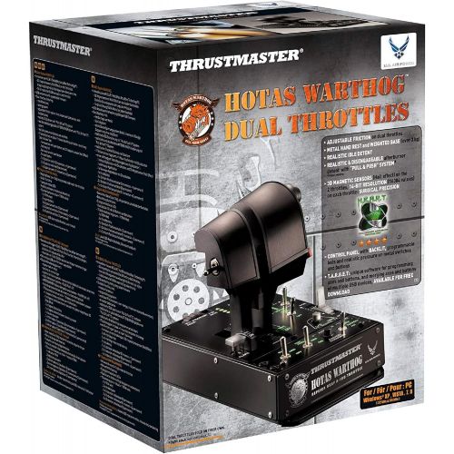  THRUSTMASTER Hotas Warthog Dual Throttles (PC DVD)(Black)