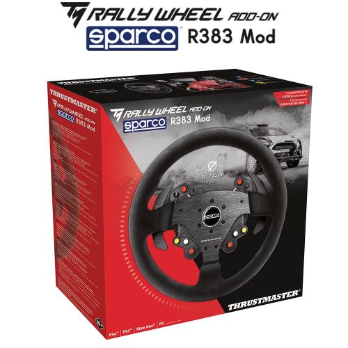  ThrustMaster 4060085 TM Rally Wheel Add-On Sparco R383 Mod - (Gaming Game Controllers)