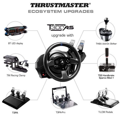  Thrustmaster T300RS Racing Wheel (PS4, PC) works with PS5 games