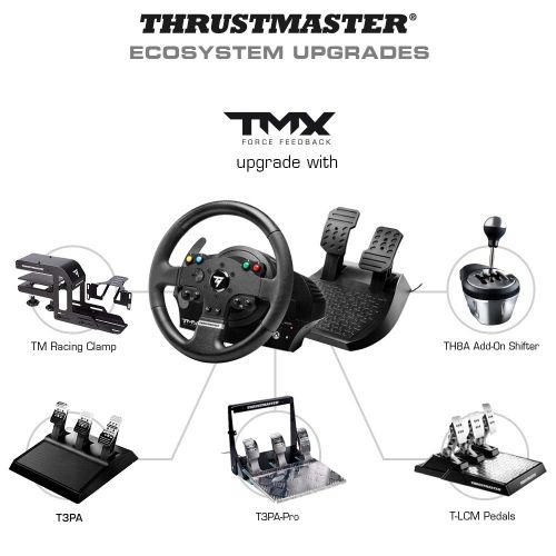  Thrustmaster TMX Force Feedback Racing Wheel (Xbox Series X/S,One,PC)