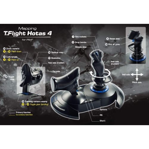  [아마존베스트]ThrustMaster T.Flight Hotas 4 (PS4, PS5 & Windows)