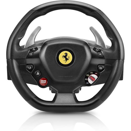  By ThrustMaster Thrustmaster T80 Ferrari 488 GTB Edition Racing Wheel PS4