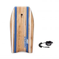 THURSO SURF Quill 42 Bodyboard Package EPS Core IXPE Deck HDPE Slick Bottom Durable Lightweight Includes Double Stainless Steel Swivels Coiled Leash