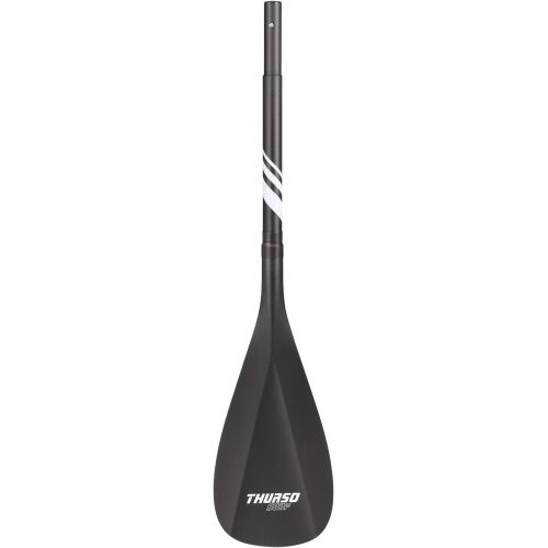  THURSO SURF Carbon Elite SUP Paddle Full Carbon Fiber Paddle Board Paddle Kayak Paddle Convertible 3 Piece Adjustable 71''-87'' Extremely Lightweight Floating Pro Performance