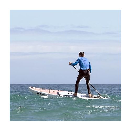  THURSO SURF Expedition Touring Inflatable Stand Up Paddle Board SUP 11'6 | 12'6 Woven Drop-Stitch Two Layer Package Carbon Hybrid Paddle/US Touring Fin/Dual Chamber Pump/Roller Backpack/Leash