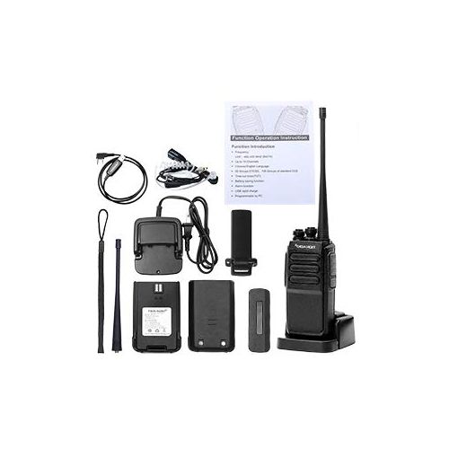  TIDRADIO Walkie Talkies Rechargeable Long Range 2 Way Radio Micro USB Charge Plug Walkie Talkies Long Range