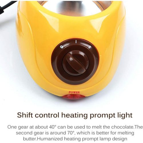  [아마존베스트]TIEMORE Melting Machine, Chocolate Melter, Chocolate Melting Pan, Electric Chocolate Melting Crucible, Removable Mini Hot Chocolate Maker for DIY Mould Set