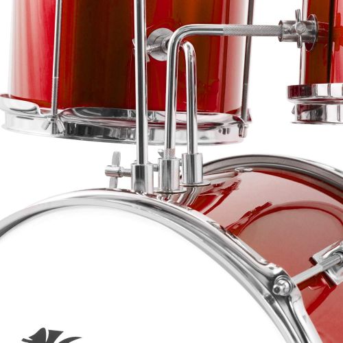  Tiger 3 Piece Junior Drum Kit Red