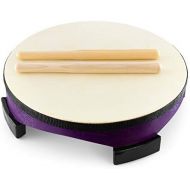 TIGER World Rhythm FD 10 10 Wooden Base Gathering Drum Club Kids Percussion Instrument with 2 Mallets for Kids