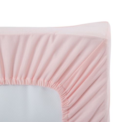  [아마존베스트]TILLYOU Jersey Knit Ultra Soft Changing Pad Cover Set-Cradle Sheet Unisex Change Table Sheets for Baby Girls and Boys-32/34 x 16- Comfortable Cozy Hypoallergenic-2 Pack Peachy Pink