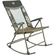 TIMBER RIDGE Portable High Back Rocking Camping Adults Patio Rocker Chair Foldable with Armrest for Lawn, Yard, Indoor, Support up to 300 lbs, Camo