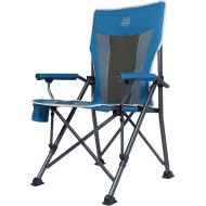 TIMBER RIDGE Ovesized Folding Camping Chair with Padded Hard Armrest, High Back Lawn Chair with Cup Holder, Portable Outdoor Chair Heavy Duty 400lb for Fishing, Hiking, Including C