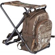 TIMBER RIDGE 3 in 1 Cooler Backpack Chair Foldable Fishing Seat Stool with Cooler Bag, Compact Lightweight Portable for Outdoor Camping Hiking Hunting(CAMO)