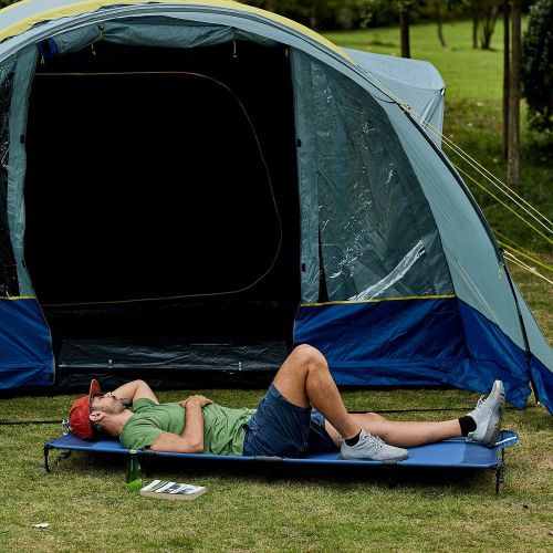  TIMBER RIDGE Folding Camping Cot Lightweight Outdoor Sleeping Cots for Adults, Easy Set up with Carry Bag for Outdoor Travel, Tent Camping, Support up to 225lbs