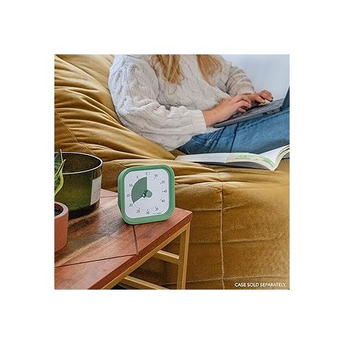  TIME TIMER Home MOD - 60 Minute Kids Visual Timer Home Edition - for Homeschool Supplies Study Tool, Timer for Kids Desk, Office Desk and Meetings with Silent Operation (Fern Green)