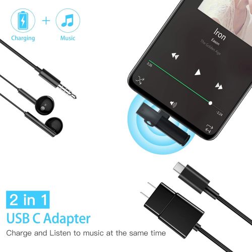  [아마존베스트]TINICR 2 in 1 Lighting Adapter Splitter for i-Phone 11/11 Pro / 11 Pro Max / XS / XS Max / XR / X / 8/8 Plus / 7/7 Plus, Headphones Audio & Charging Dual Ports Dongle (Black)