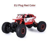 TINIX RC Cars - Hot RC Car 4WD 2.4G 4WD 4x4 Driving Rock Crawlers Car Double Motors Drive Bigfoot Cars Remote Control Model Off-Road Vehicle Toy - by Tini - 1 PCs