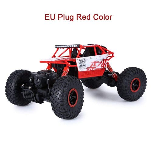  TINIX RC Cars - Hot RC Car 4WD 2.4G 4WD 4x4 Driving Rock Crawlers Car Double Motors Drive Bigfoot Cars Remote Control Model Off-Road Vehicle Toy - by Tini - 1 PCs